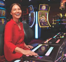 Mobile app view of live blackjack table with chat and betting interface